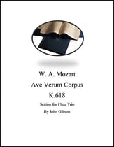 Ave Verum Corpus Flute Trio P.O.D. cover